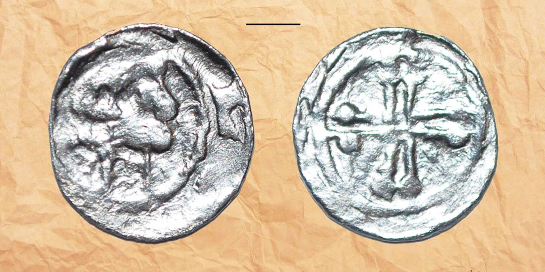 Монета, найденная в Ужгородском замке